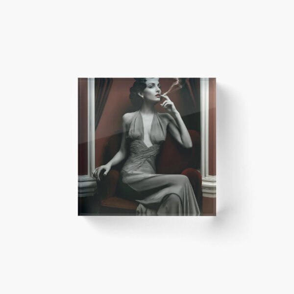 Item preview, Wall Art - Postcard - Poster: Velvet Glamour in Smoke designed and sold by ForeverPrintsOK.