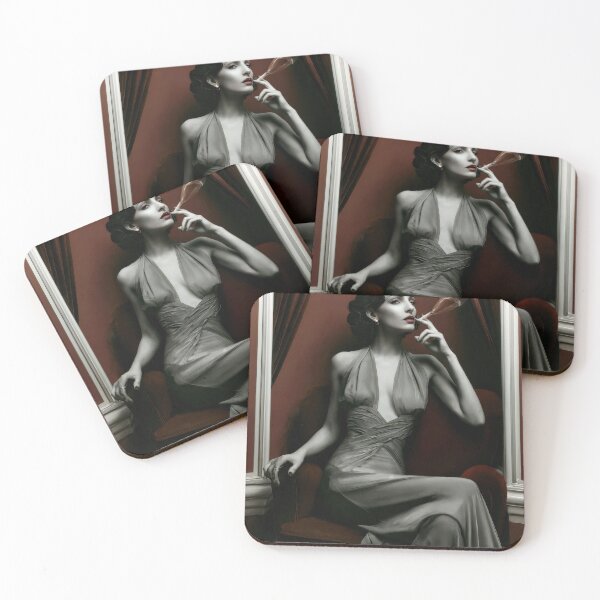 Item preview, Wall Art - Postcard - Poster: Velvet Glamour in Smoke designed and sold by ForeverPrintsOK.