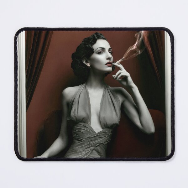 Item preview, Wall Art - Postcard - Poster: Velvet Glamour in Smoke designed and sold by ForeverPrintsOK.
