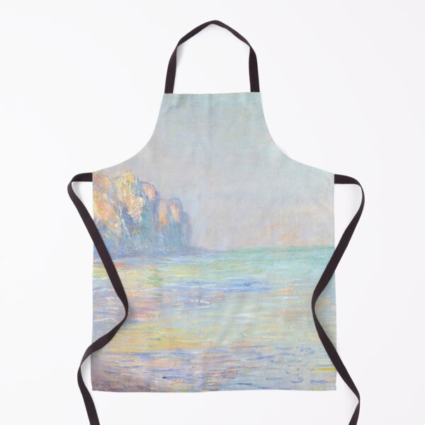 Item preview, Le Matin Temps Brumeux Pourville by Claude Monet: Misty Coastal Poster designed and sold by artofuniverse.