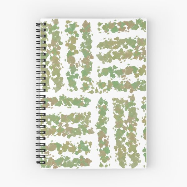 Item preview, Abstract Camouflage Green Grunge Block Stripes Pattern designed and sold by Ailiida.
