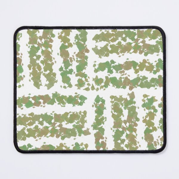 Item preview, Abstract Camouflage Green Grunge Block Stripes Pattern designed and sold by Ailiida.