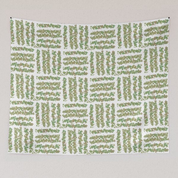 Item preview, Abstract Camouflage Green Grunge Block Stripes Pattern designed and sold by Ailiida.