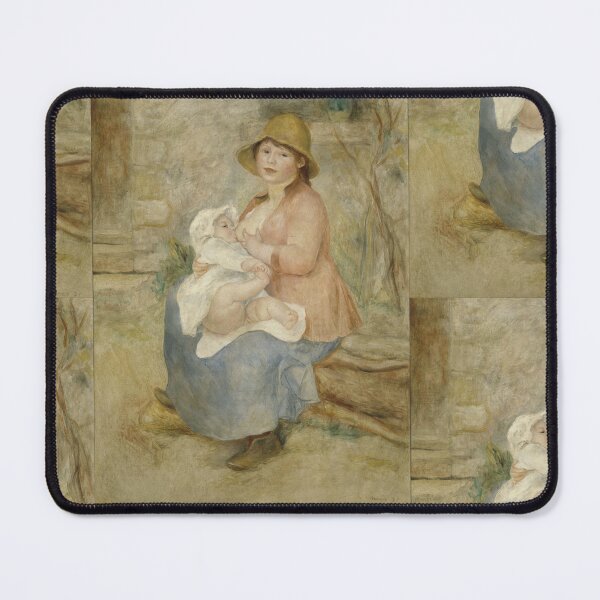 Item preview, Maternity by Pierre-Auguste Renoir: Impressionist Mother and Child Poster designed and sold by artofuniverse.