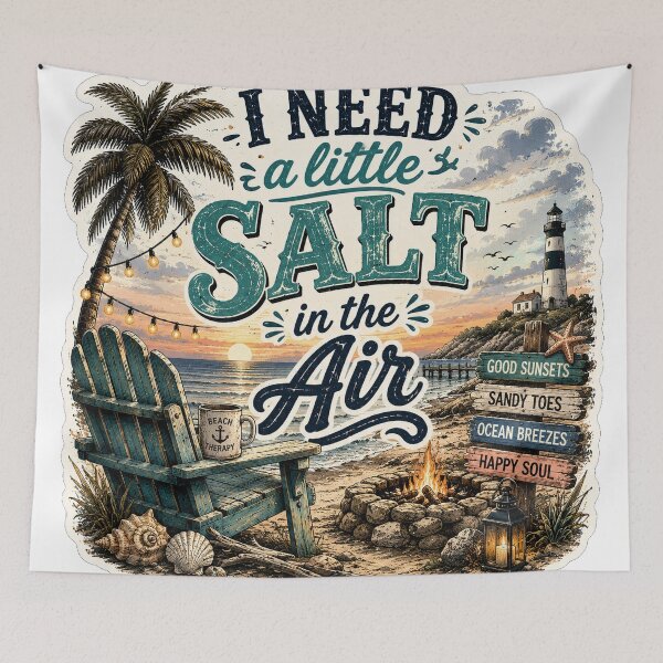 Item preview, Beach Life Salt in the Air designed and sold by PaulKlor.