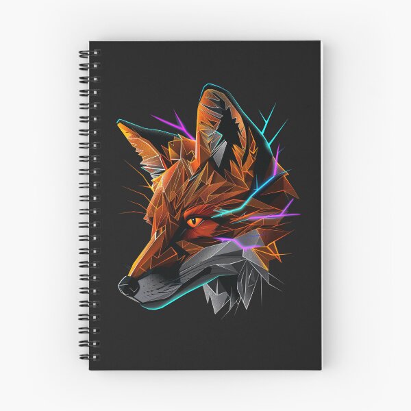 Item preview, Polygonal Fox – Cyber Geometric Wildlife & Urban designed and sold by RetroWaveArtCo.
