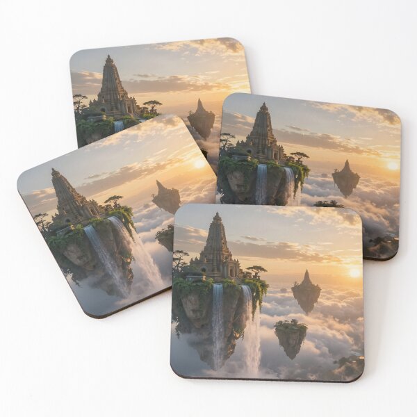 Item preview, Sky Kingdom - Floating Islands  designed and sold by Fanta-sticky.