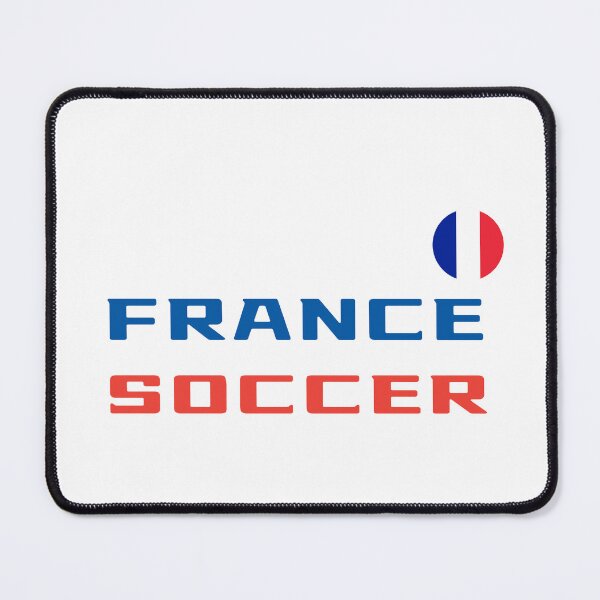 Item preview, France Soccer T-Shirt with Flag – French Fan Tee | Uncle Jichuan designed and sold by Uncle-Jichuan.