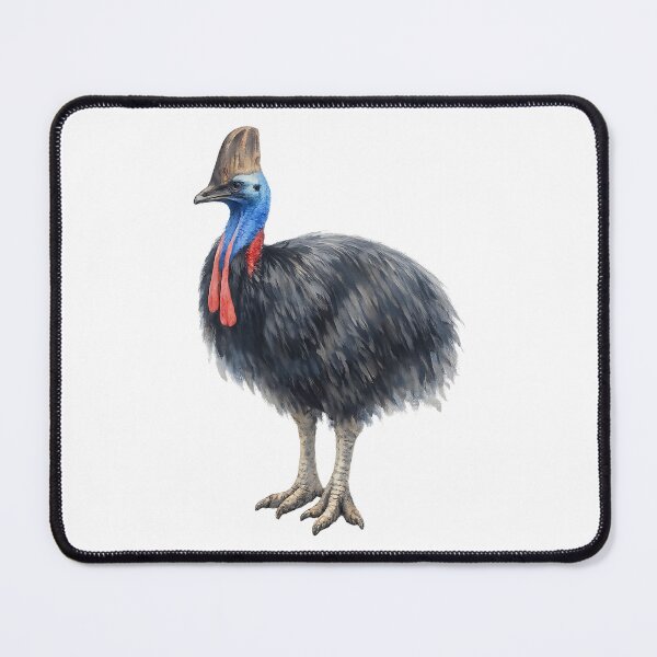 Item preview, Southern Cassowary Watercolour Illustration designed and sold by Jaruart.