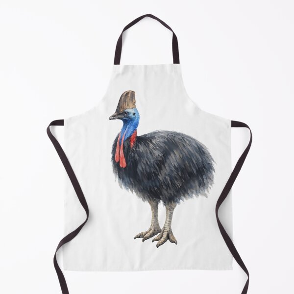 Item preview, Southern Cassowary Watercolour Illustration designed and sold by Jaruart.