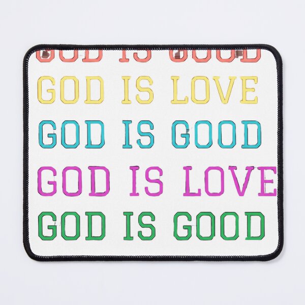 Item preview, God Is Good God Is Love Inspirational Christian Apparel designed and sold by KINGDOM GOLD STUDIO.