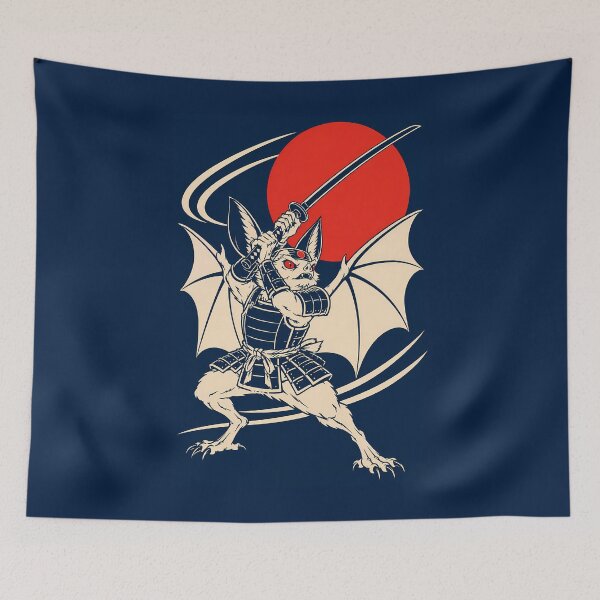Item preview, Samurai Bat designed and sold by KungPowUnicorn.