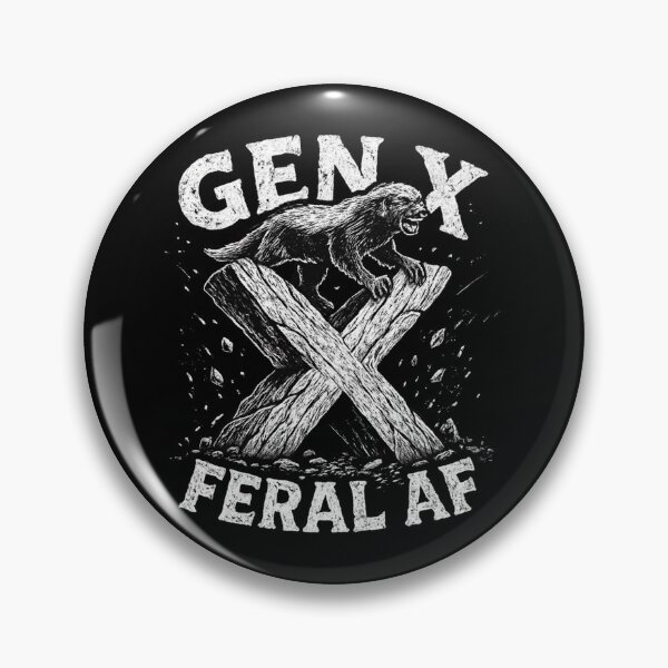 Item preview, Gen X Feral AF designed and sold by SiarheiYur.
