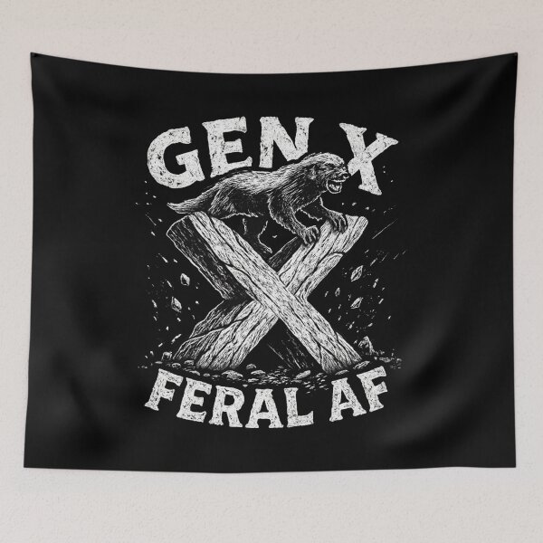 Item preview, Gen X Feral AF designed and sold by SiarheiYur.