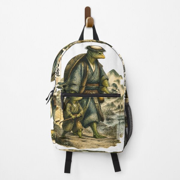 Item preview, Father and Son Kappa Journey – Japanese Folklore Father's Day Gift designed and sold by kaxymax.