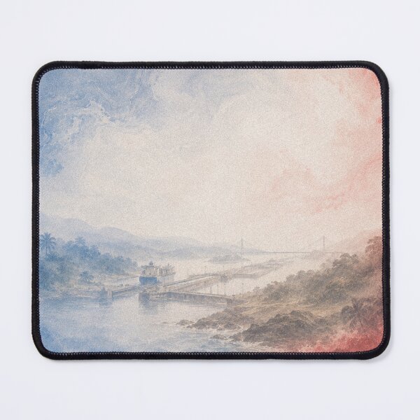 Item preview, Panama Watercolor Travel Illustration designed and sold by AHOK-lab.