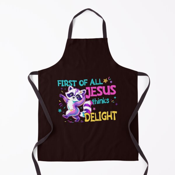 Item preview, First Of All Jesus Thinks I’m A Delight Funny Raccoon Meme designed and sold by mari-kayden.