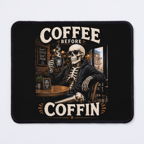 Item preview, coffee before coffin designed and sold by bandarartisan.