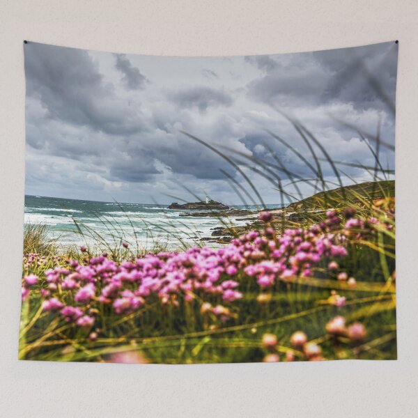 Item preview, Godrevy Lighthouse from the Clifftop, Cornwall, England designed and sold by Paul Thompson Photography.