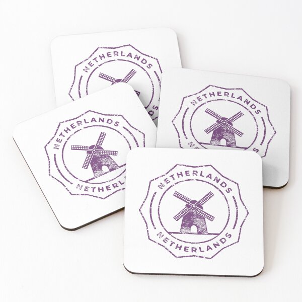 Item preview, Vintage Netherlands Travel Stamp designed and sold by RickTShop.