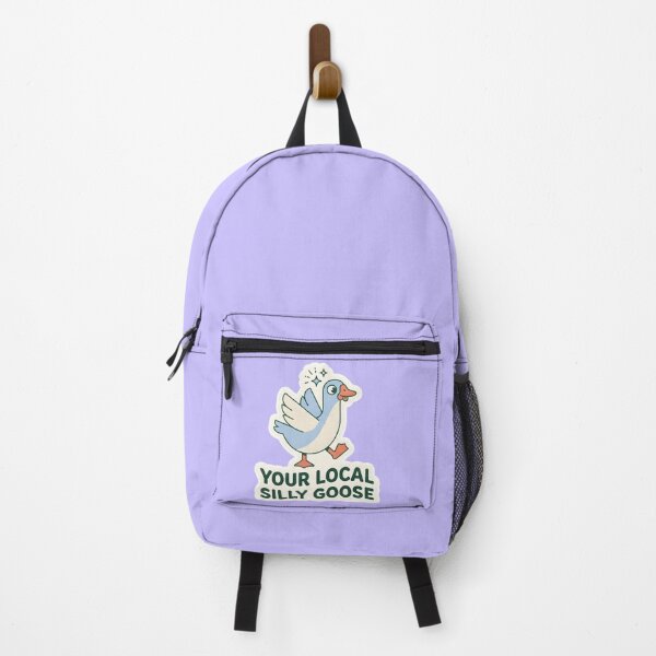 Item preview, Your Local Silly Goose Cute Funny Bird | Retro Gen Z Humorous Aesthetic Sticker | Whimsical Animal Meme Art designed and sold by SergioMiklos.