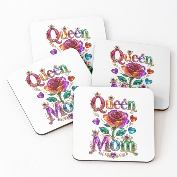 Item preview, Queen Mom Jeweled Gold Crown Floral Design designed and sold by Nuvoro Gifts.