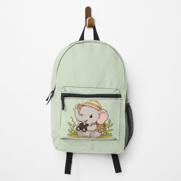 Item preview, Cute Elephant Explorer designed and sold by MellowMunchkins.