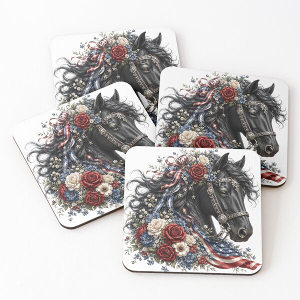 Item preview, USA Patriotic Horse designed and sold by PetalGarden.