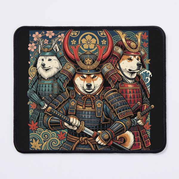 Item preview, Samurai Dogs designed and sold by The Quiet Canvas By Jacky.