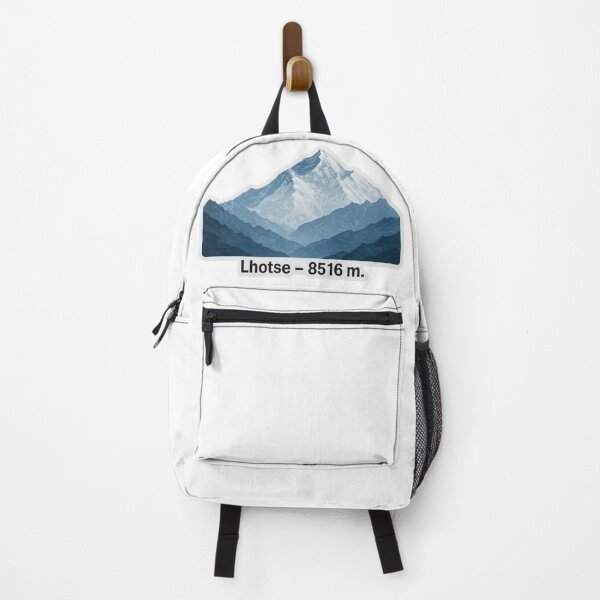 Item preview, Lhotse 8516 m – Minimalist Mountain Peak Illustration designed and sold by Gabe1983.