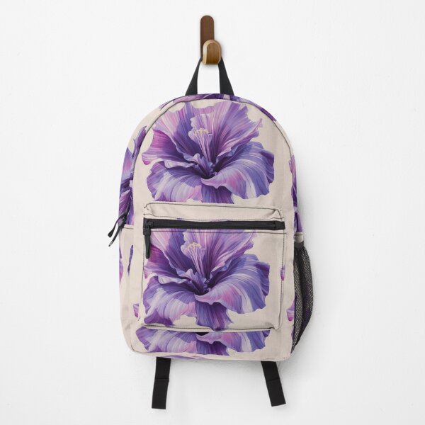 Item preview, Blooming Purple hibiscus flower | Tropical Flower | Floral spring pattern designed and sold by Desolaa_Arts.