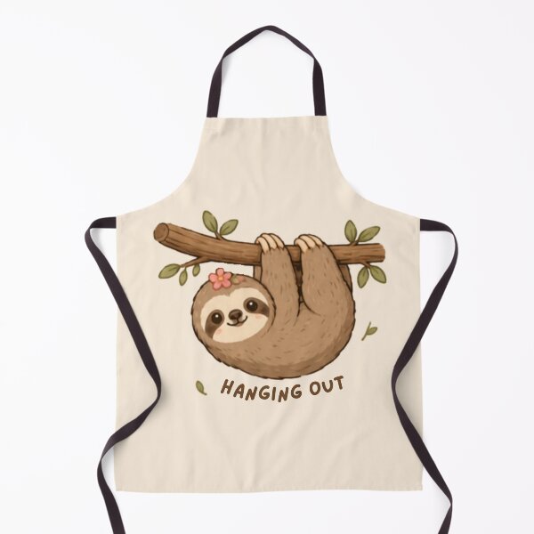 Item preview, Hanging Out Sloth designed and sold by MellowMunchkins.
