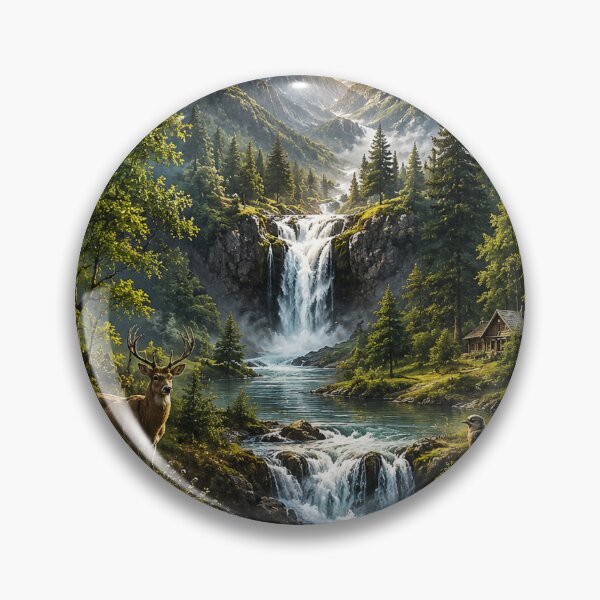 Item preview, Harmony of Nature | Untouched Wilderness Paradise designed and sold by Sticleg.