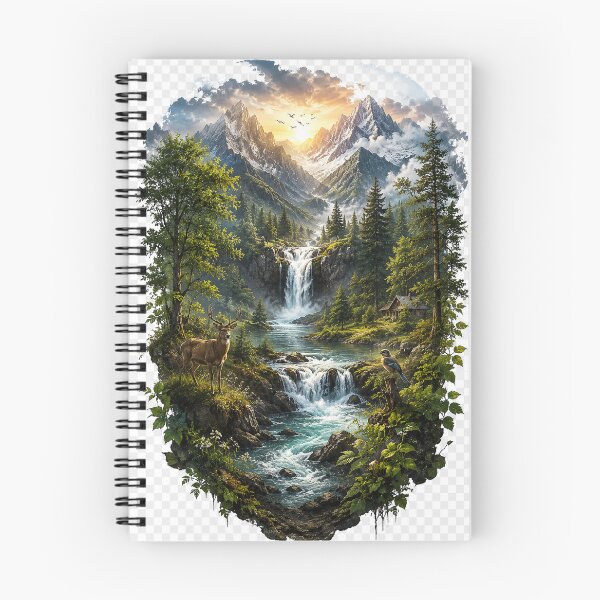Item preview, Harmony of Nature | Untouched Wilderness Paradise designed and sold by Sticleg.