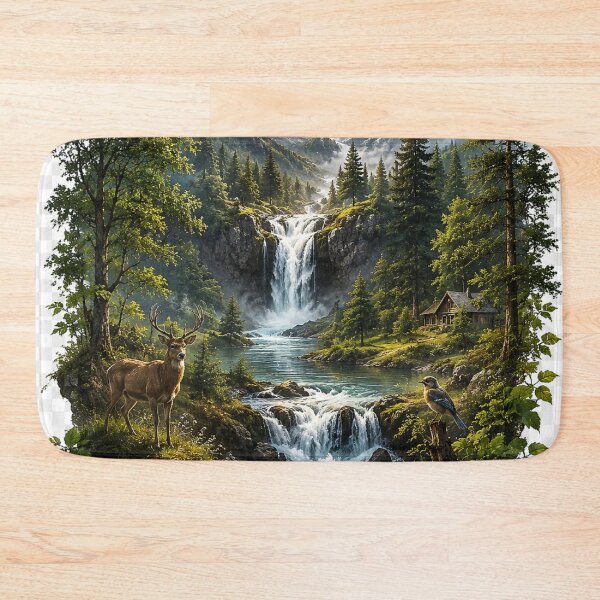 Item preview, Harmony of Nature | Untouched Wilderness Paradise designed and sold by Sticleg.