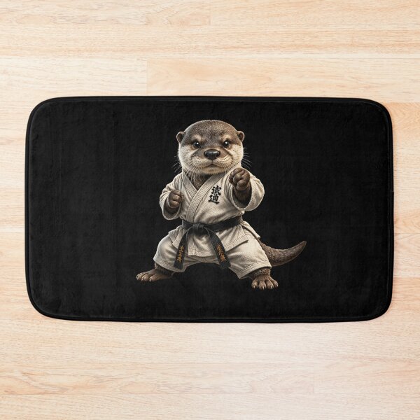 Item preview, Martial Way Otter Martial Arts Karate Sensei Black Belt designed and sold by FormalDehyena.