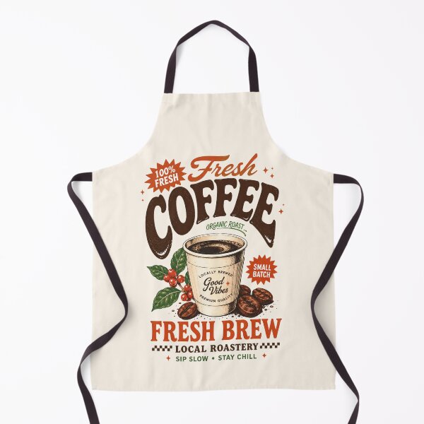 Item preview, Fresh Brew Vintage Coffee Roastery designed and sold by olosra.