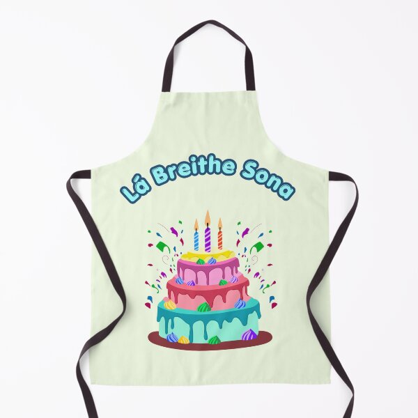 Item preview, Irish Birthday Greeting La Breithe Sona Happy Birthday as Gaeilge (in Irish) designed and sold by Ceramic Scripture.
