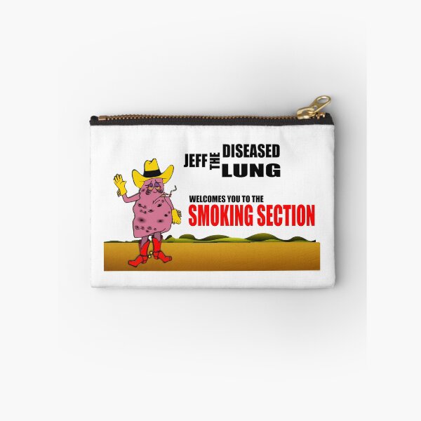 Item preview, Jeff the Diseased Lung - Welcome to the Smoking Section designed and sold by BankrobberGus.