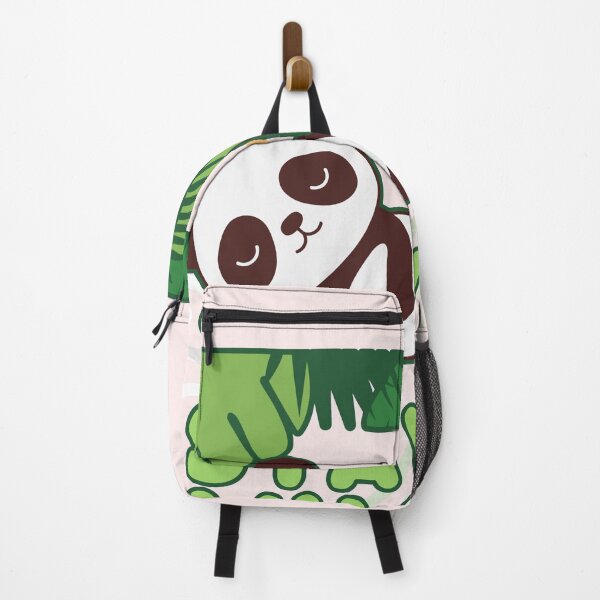 Item preview, Stay Wild Funny Sleeping Panda Tropical Jungle designed and sold by SoftAuraStudi0.