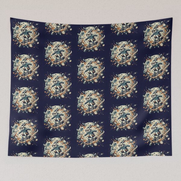 Item preview, Rad Rabbit – Skateboarding in Space designed and sold by Dogandesighn.