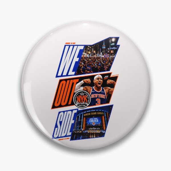 Item preview, We Out Side New York Knicks Basketball Fan designed and sold by CalyZOam99.
