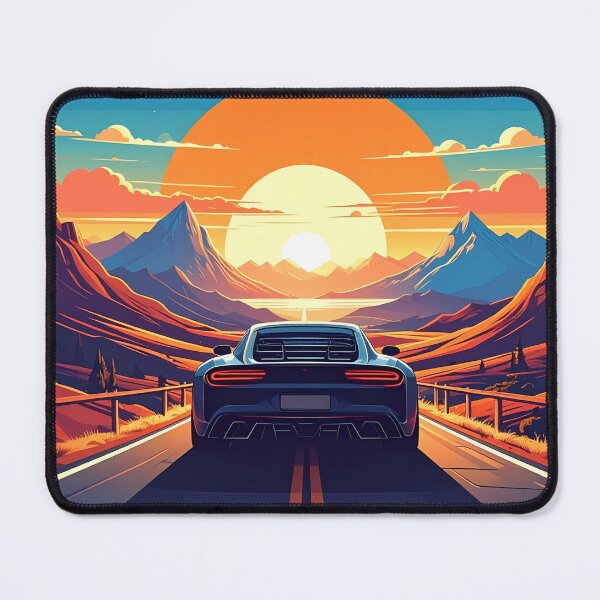 Item preview, Long drive and mountains designed and sold by ArtsVenture.
