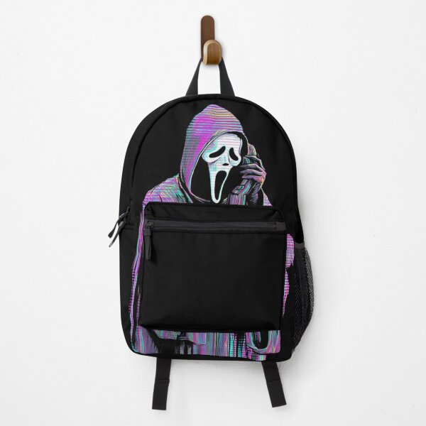 Item preview, Glitch Ghostface Full Body Scream Vaporwave Horror designed and sold by greatlakesea.