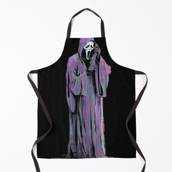 Item preview, Glitch Ghostface Full Body Scream Vaporwave Horror designed and sold by greatlakesea.