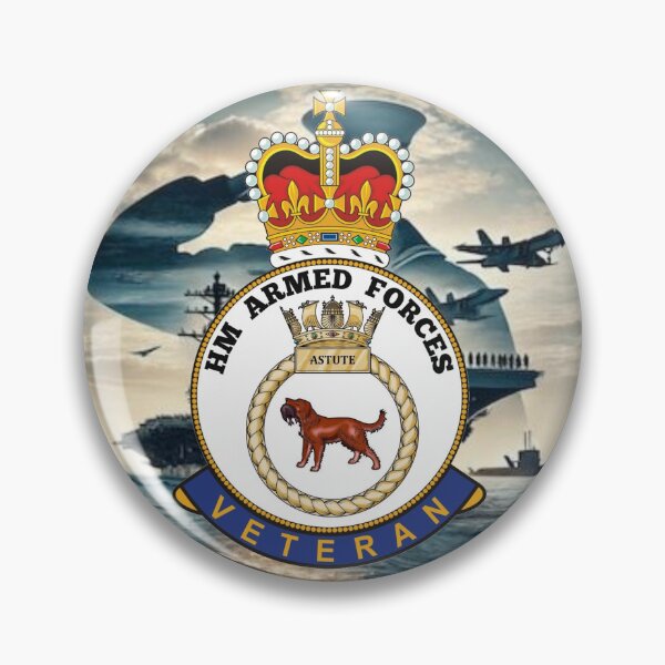 Item preview, HMS Astute Royal Navy HM Armed Forces Veteran designed and sold by Bootneckstore.