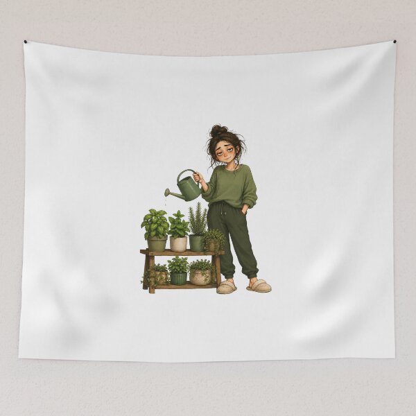 Item preview, My Retirement Plan Is A Tiny Herb Garden designed and sold by InkWanderStudio.
