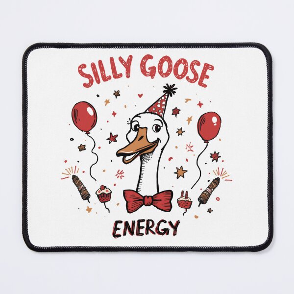 Item preview, Silly Goose Energy Funny Goose Lover Party Birthday Celebration designed and sold by HumansStuck12.