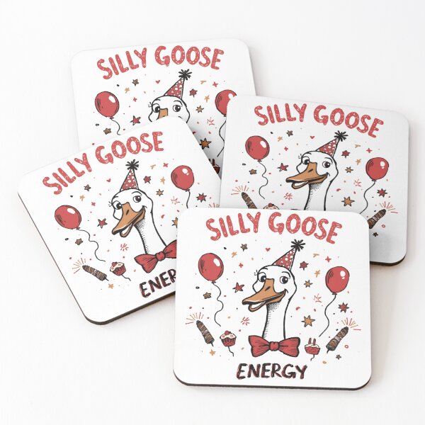Item preview, Silly Goose Energy Funny Goose Lover Party Birthday Celebration designed and sold by HumansStuck12.