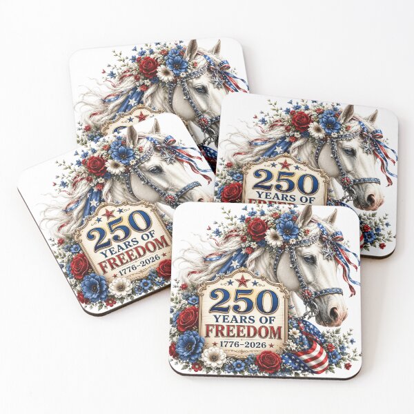 Item preview, USA Patriotic Horse designed and sold by PetalGarden.